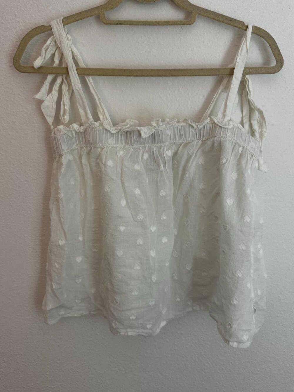 Cleobella Heart Embroidered Pajama Set